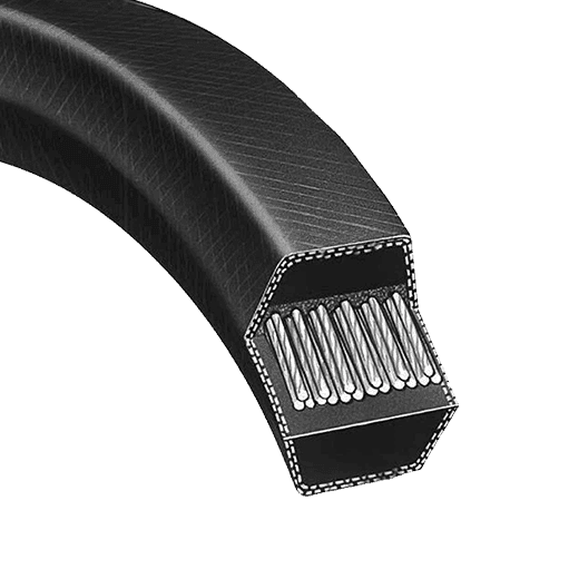 Classical Wrapped Double-V-Belts